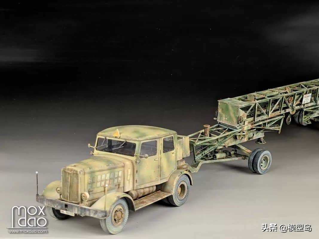 1/35 奔跑的龙门吊 德军野战吊车 TAKOM 2123 | 模型作品