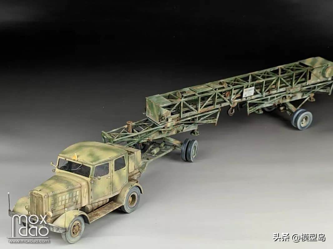 1/35 奔跑的龙门吊 德军野战吊车 TAKOM 2123 | 模型作品