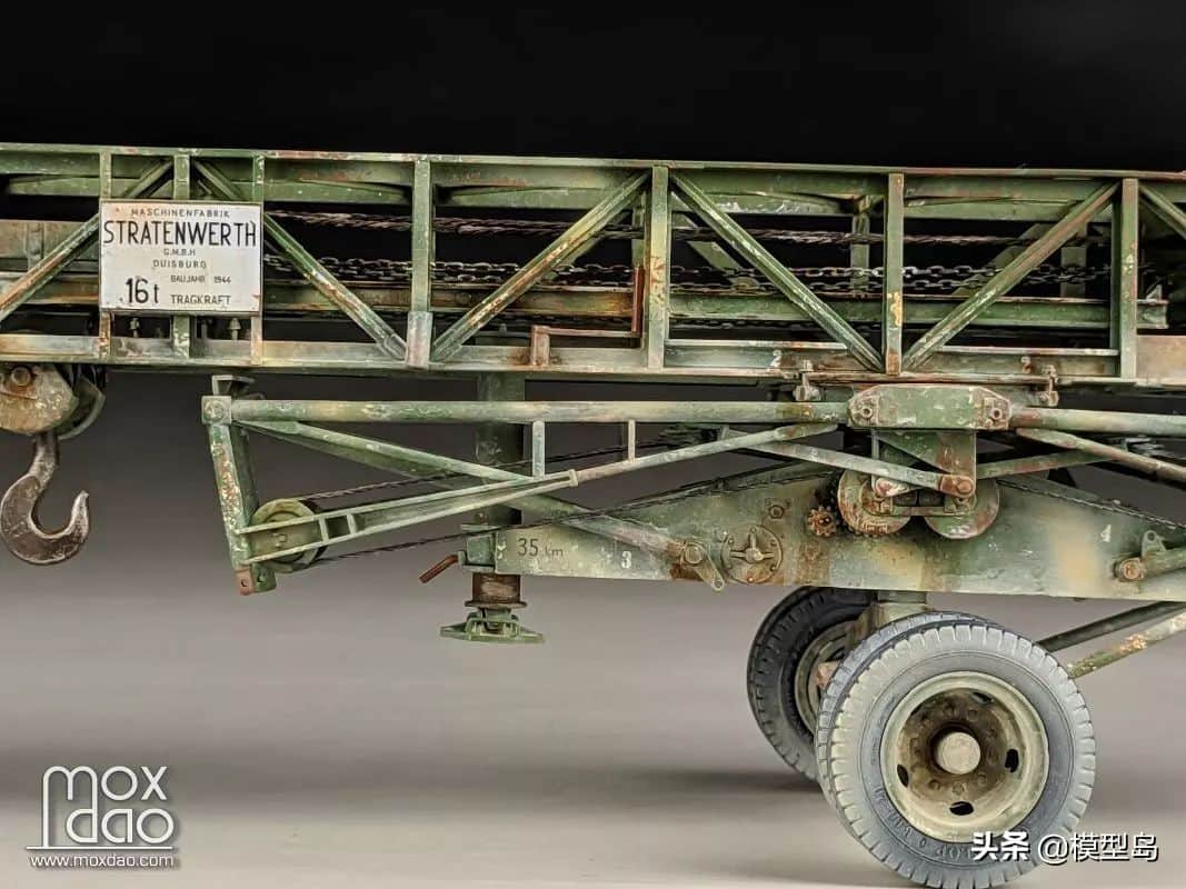 1/35 奔跑的龙门吊 德军野战吊车 TAKOM 2123 | 模型作品