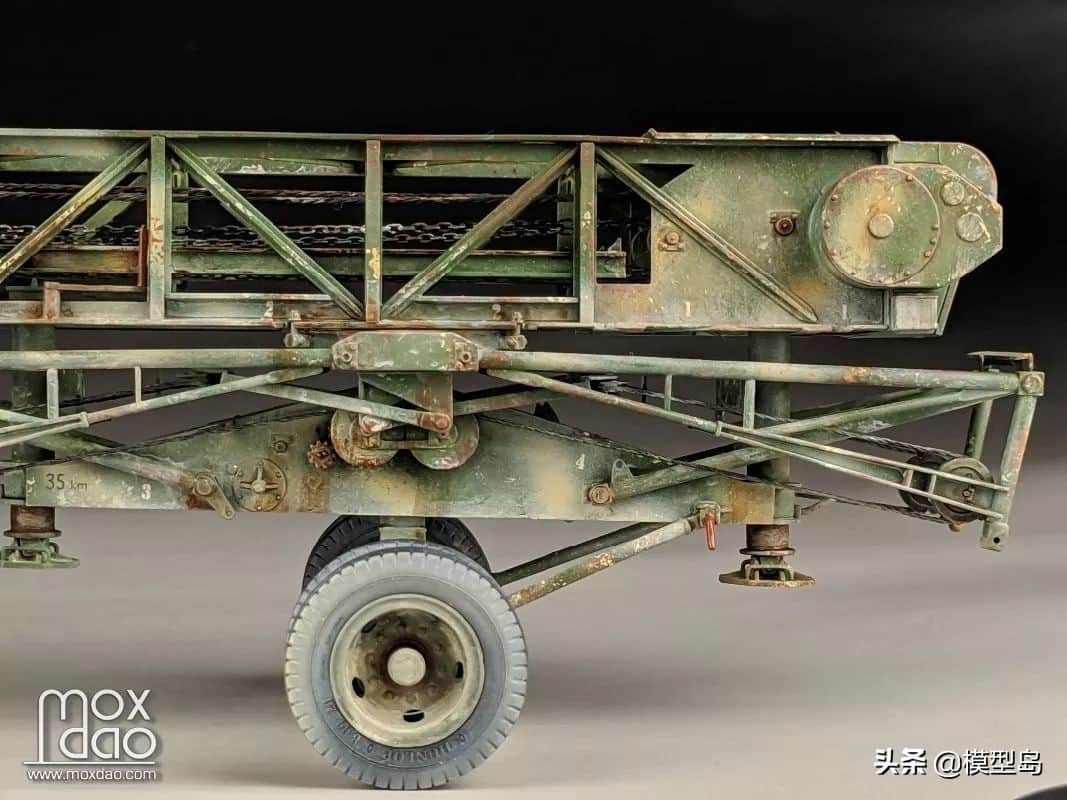1/35 奔跑的龙门吊 德军野战吊车 TAKOM 2123 | 模型作品