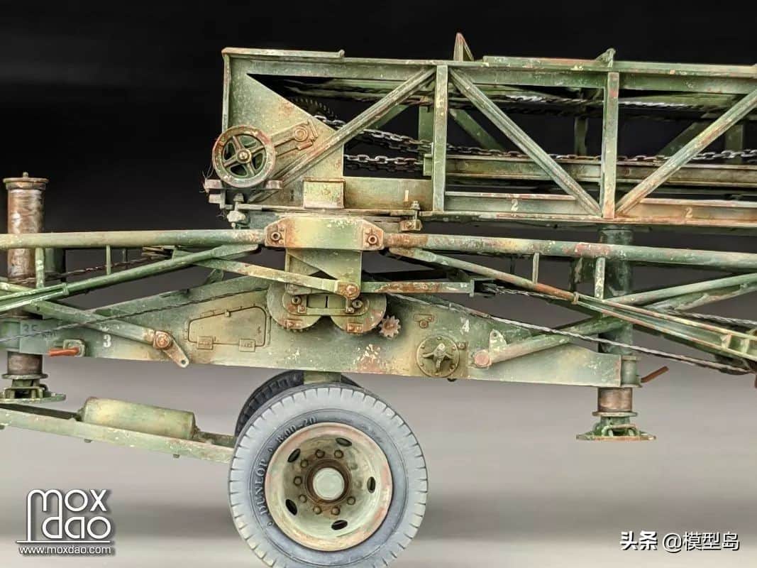 1/35 奔跑的龙门吊 德军野战吊车 TAKOM 2123 | 模型作品