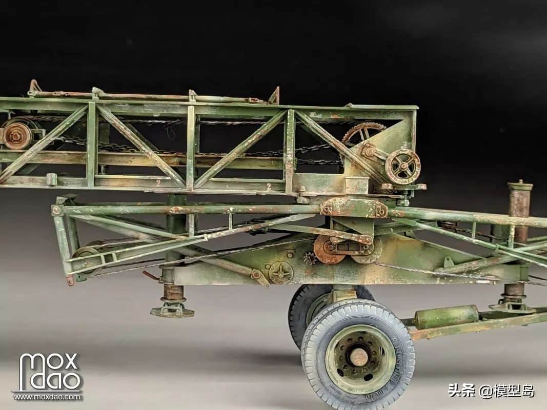 1/35 奔跑的龙门吊 德军野战吊车 TAKOM 2123 | 模型作品