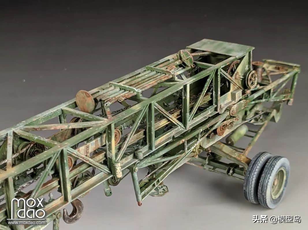 1/35 奔跑的龙门吊 德军野战吊车 TAKOM 2123 | 模型作品