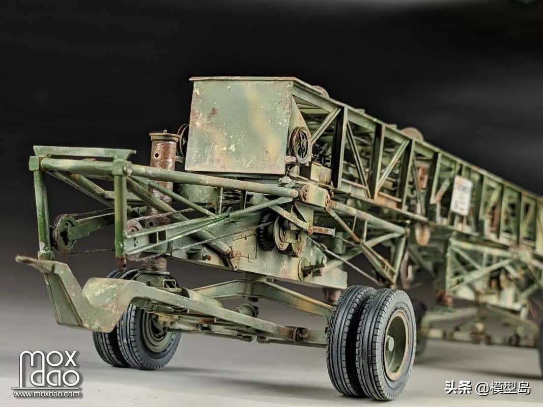 1/35 奔跑的龙门吊 德军野战吊车 TAKOM 2123 | 模型作品