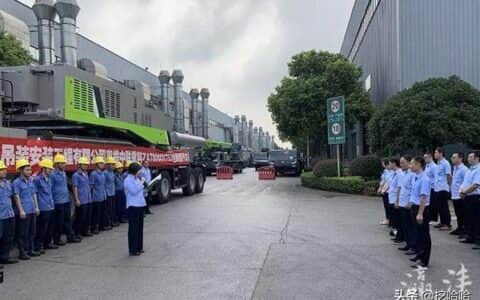 中联重科｜800吨全地面起重机交付客户