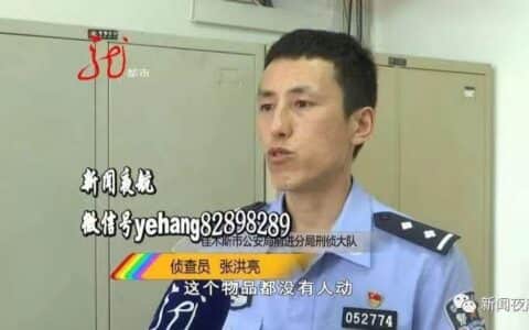 这个小偷胆子真大，雇人开个大吊车偷东西！警方调取监控发现窃贼行踪