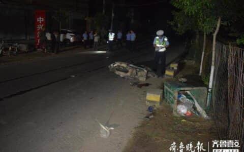 大型吊车肇事致人受伤逃逸 定陶交警24小时破获
