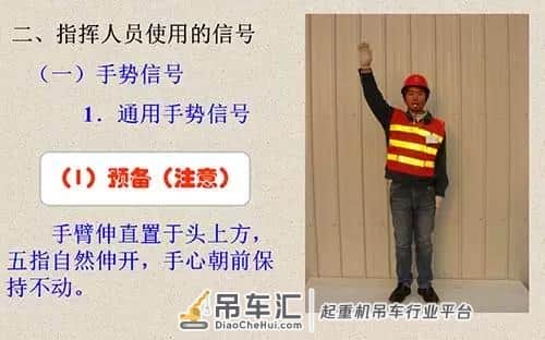吊车指挥的手势都有哪些?看完这篇就知道了