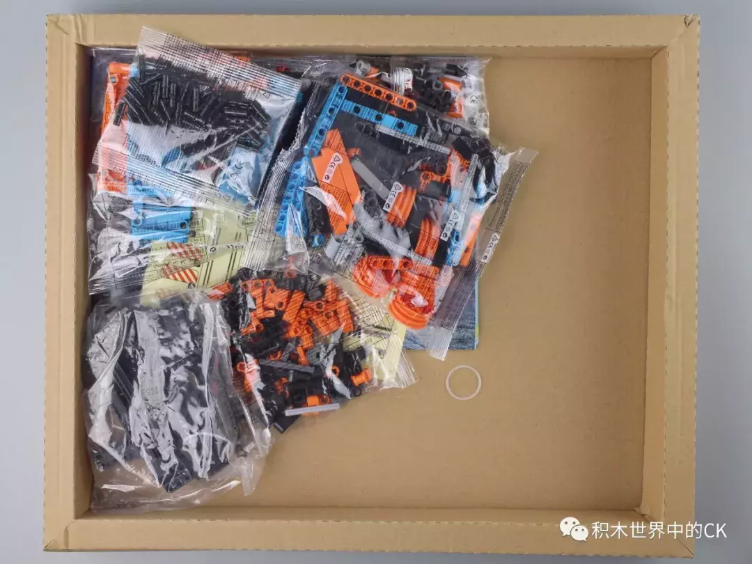 卫乐 7059 科技拼装系列 正面起重机