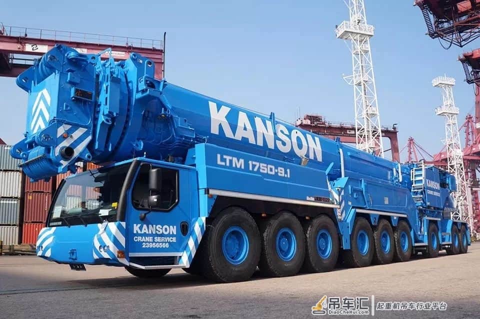 首台利勃海尔LTM 1750-9.1移动式起重机 进入中国大陆市场