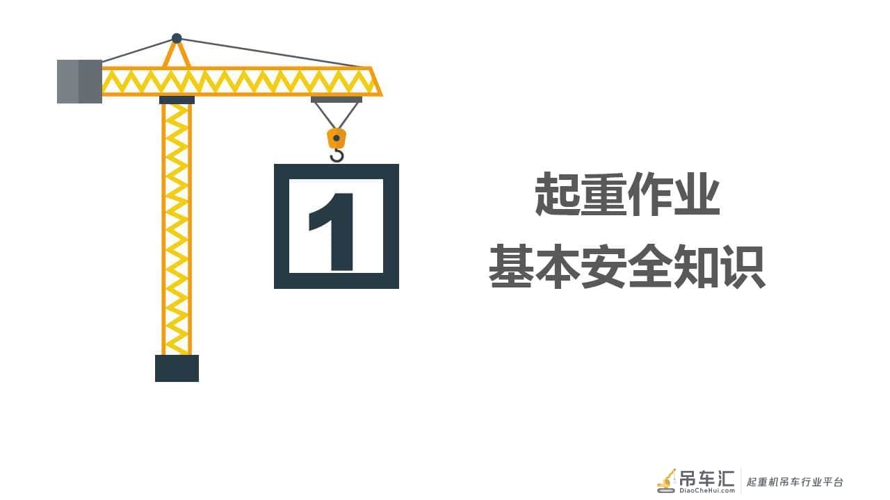 「安全第一」如何更好地做好起重作业现场安全管理|PPT