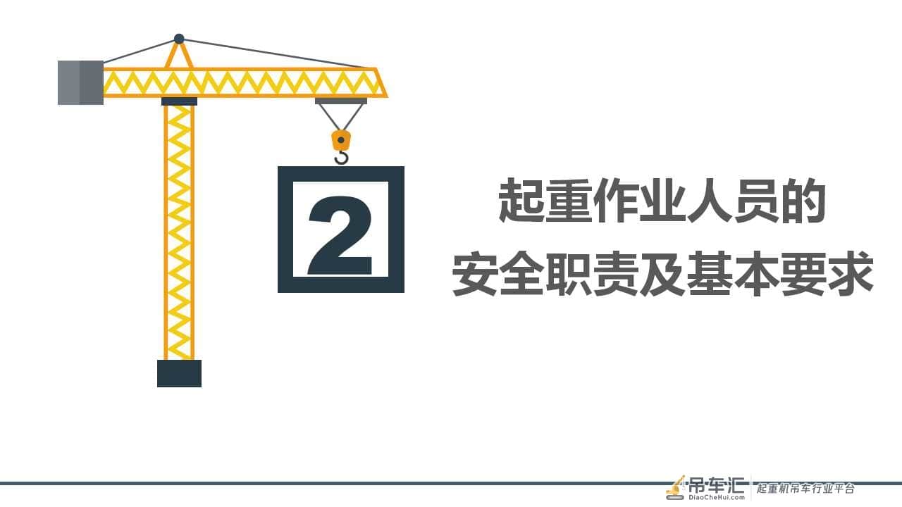 「安全第一」如何更好地做好起重作业现场安全管理|PPT
