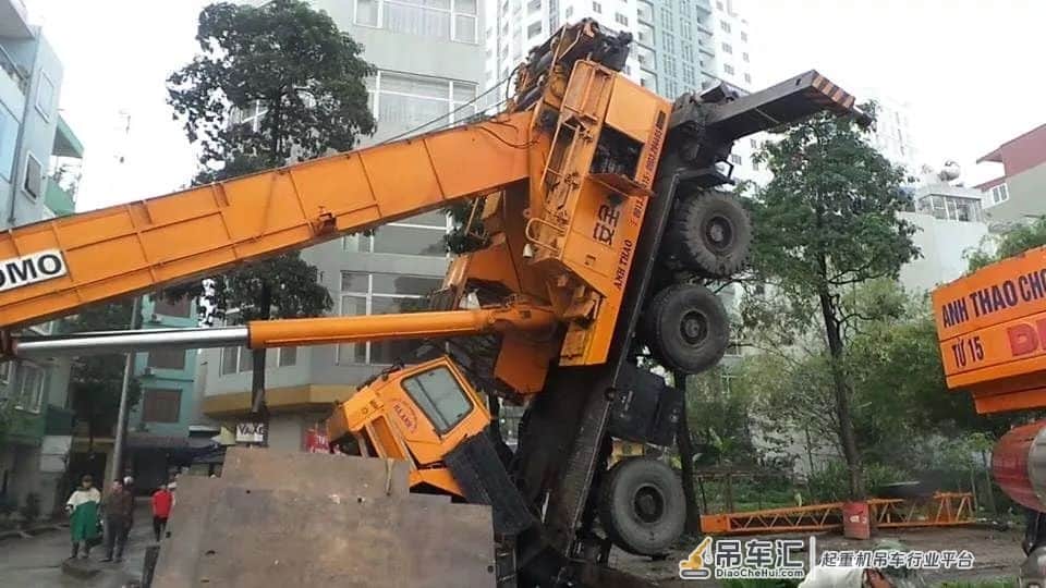 吊车事故大全，不按规则办事，连小心都没用