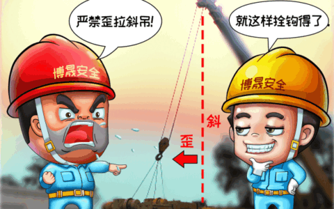 安全漫画丨起重吊装作业“十不吊”