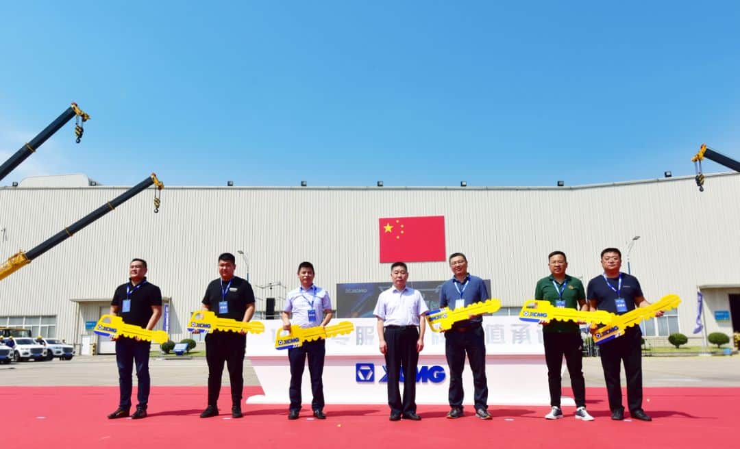 又一批大国重器震撼亮相:徐工起重机三大系列全新登场,发布G1领航版、KC经典版、国六高能版系列新品