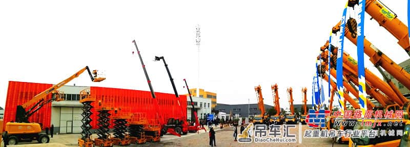 采购价值亿元起重机 合肥皖能吊装新基地落成庆典亮点纷呈