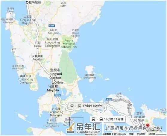 齐车公司铁路起重机首次出口菲律宾
