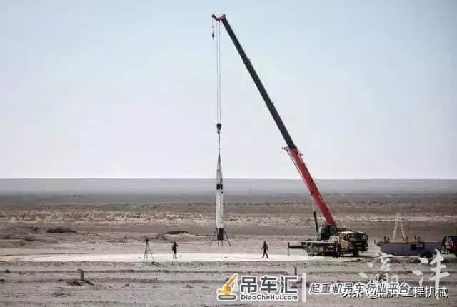助力中国航天!三一起重机成功吊装我国首个深空探测天线