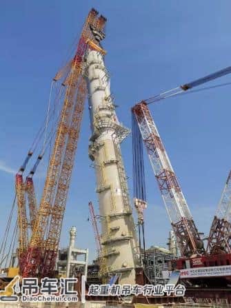 全球最大履带式起重机海外首吊圆满成功