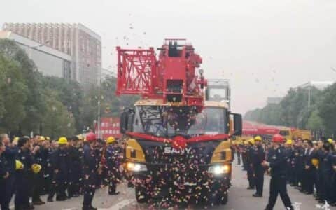 三一汽车起重机迎万台时刻 10年发展占有率增至25.8%