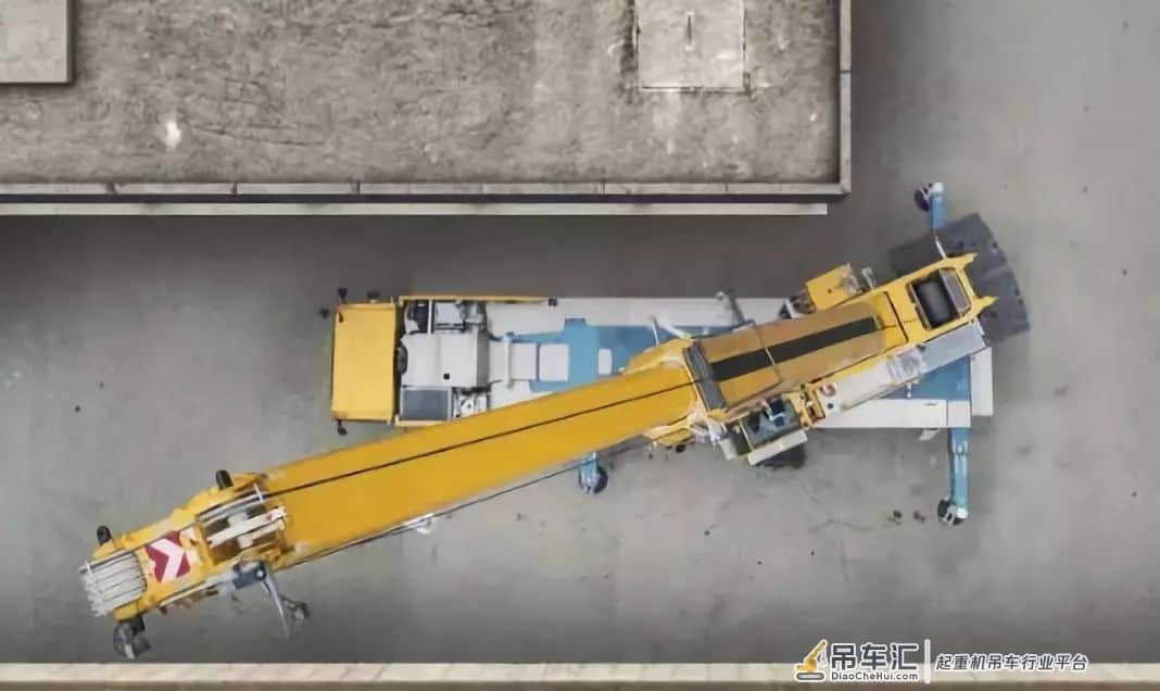 全世界最紧凑的45吨吊车,车身比徐工8吨还短1米