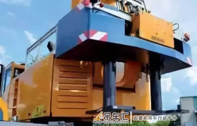 全世界最紧凑的45吨吊车,车身比徐工8吨还短1米
