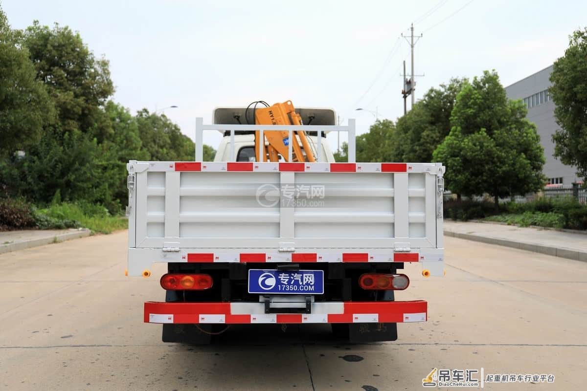 迷你折臂吊 缔途1.8吨国六折臂随车吊