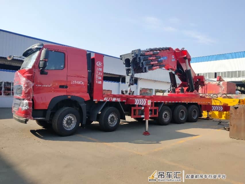 120吨折臂吊现车17年车国五