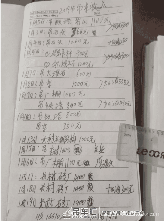 谁说吊装行业不赚钱？创业10个月毛利36万！