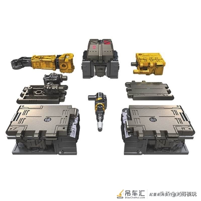官方新系列的擎天柱和吊车,简直就是简配版MP啊