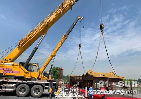 一年三提车,柳工起重机助力吊装老资历