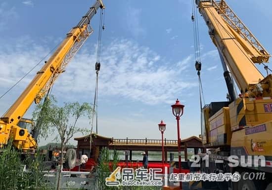 一年三提车,柳工起重机助力吊装老资历