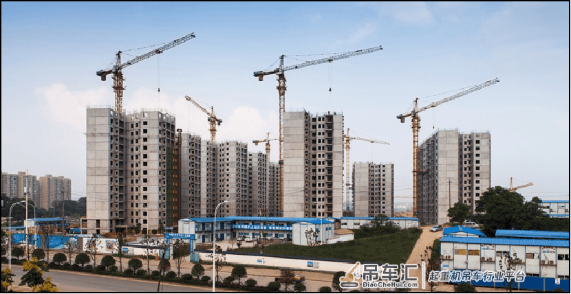 装配式建筑施工塔吊布置标准及常用塔吊型号,工程施工塔吊机械