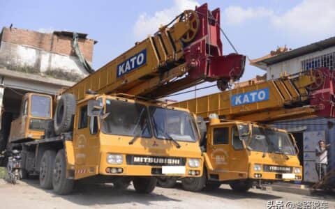 老骥伏枥 20多年的加藤KATO NK-500E-Ⅲ吊车