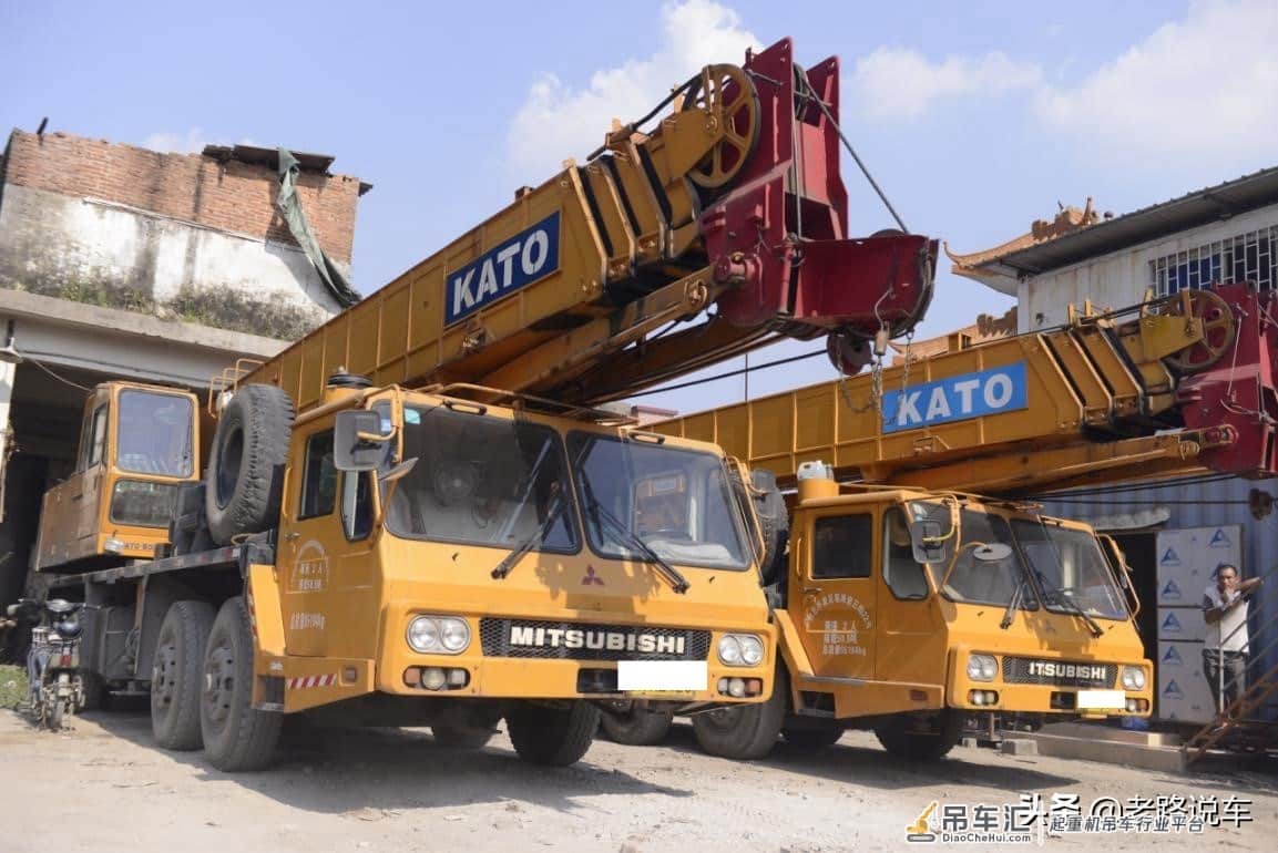 老骥伏枥 20多年的加藤KATO NK-500E-Ⅲ吊车
