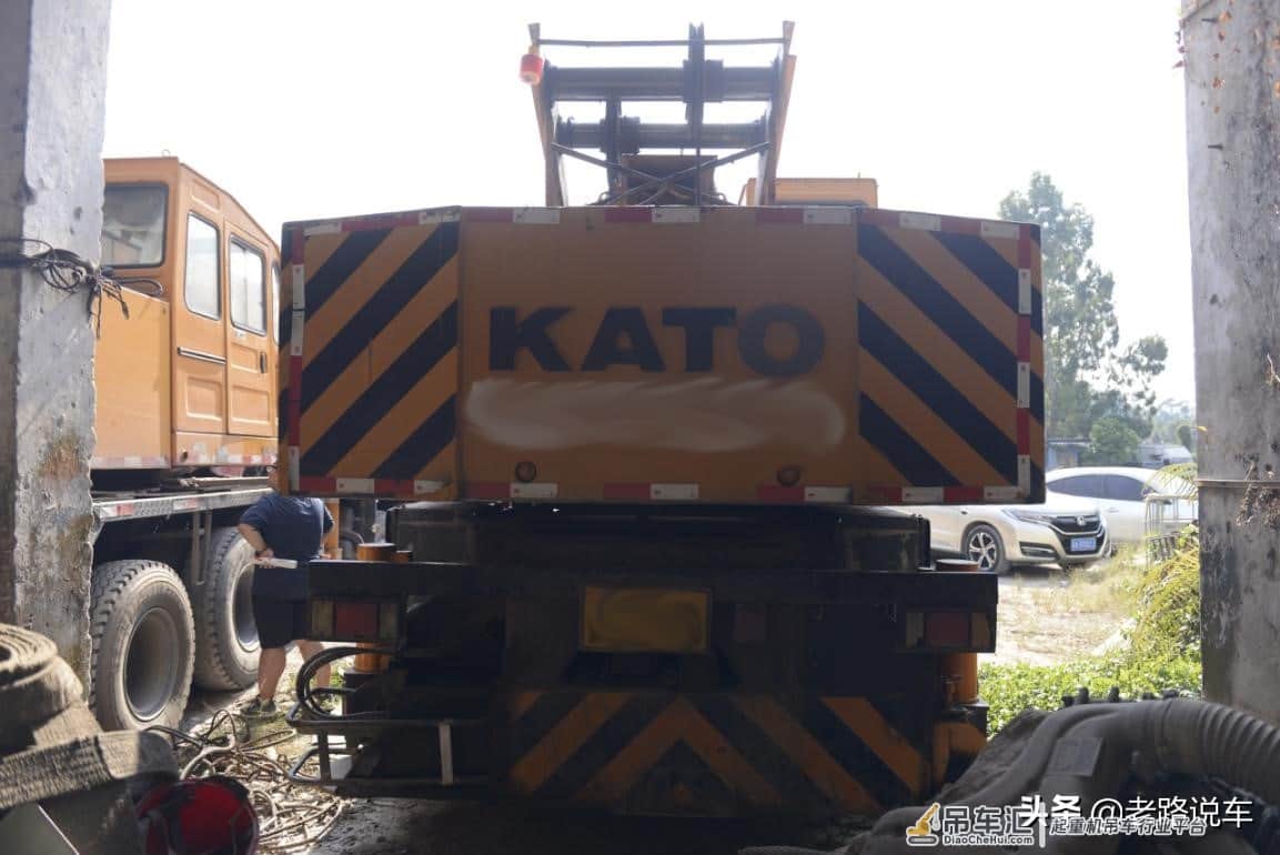老骥伏枥 20多年的加藤KATO NK-500E-Ⅲ吊车