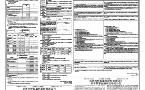 株洲天桥起重机股份有限公司 关于董事会换届选举的公告