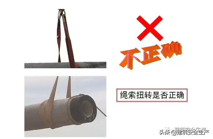 干货丨起重吊装正误示范,看图找找茬
