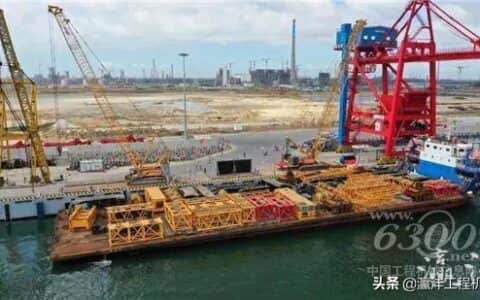 “世界第一吊”徐工四千吨级履带起重机沙特首吊成功