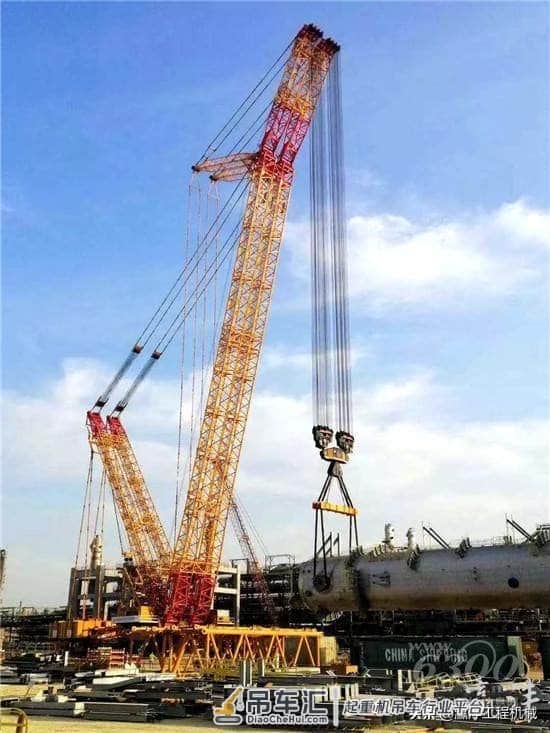 “世界第一吊”徐工四千吨级履带起重机沙特首吊成功