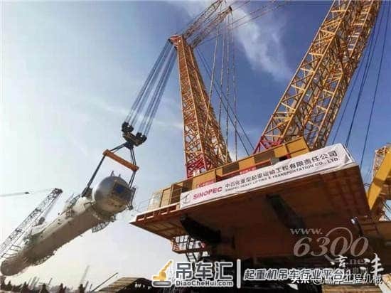 “世界第一吊”徐工四千吨级履带起重机沙特首吊成功