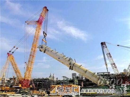 “世界第一吊”徐工四千吨级履带起重机沙特首吊成功