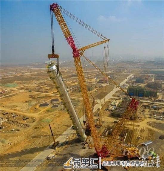 “世界第一吊”徐工四千吨级履带起重机沙特首吊成功