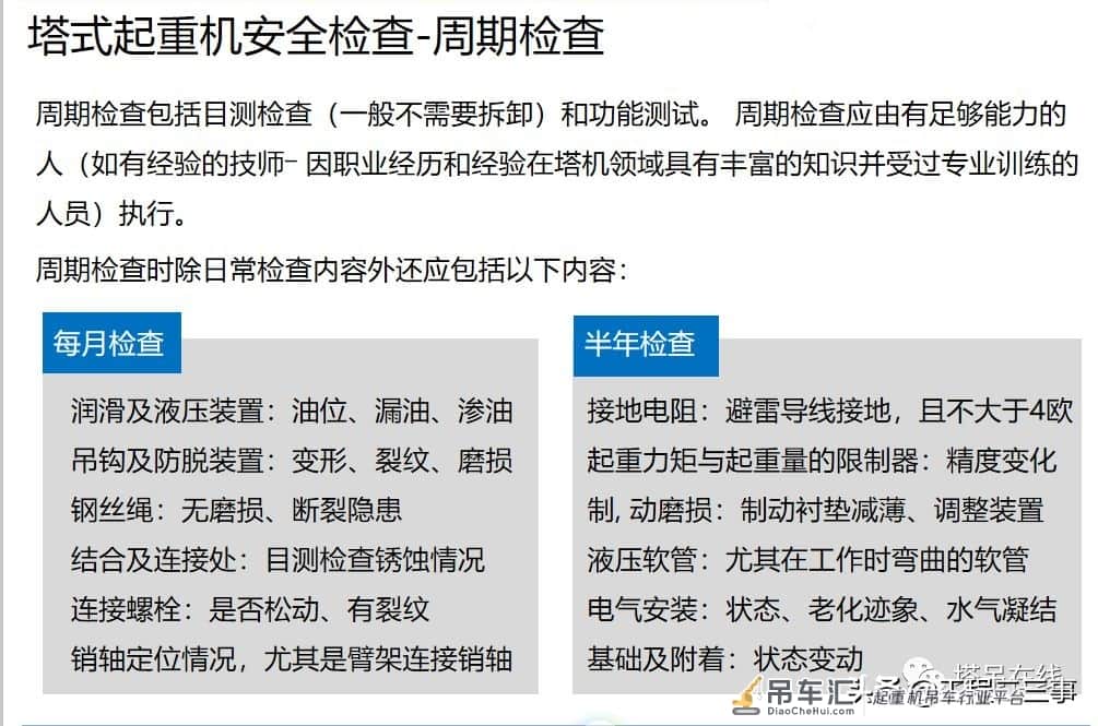 塔式起重机安全教育培训及事故案例分析