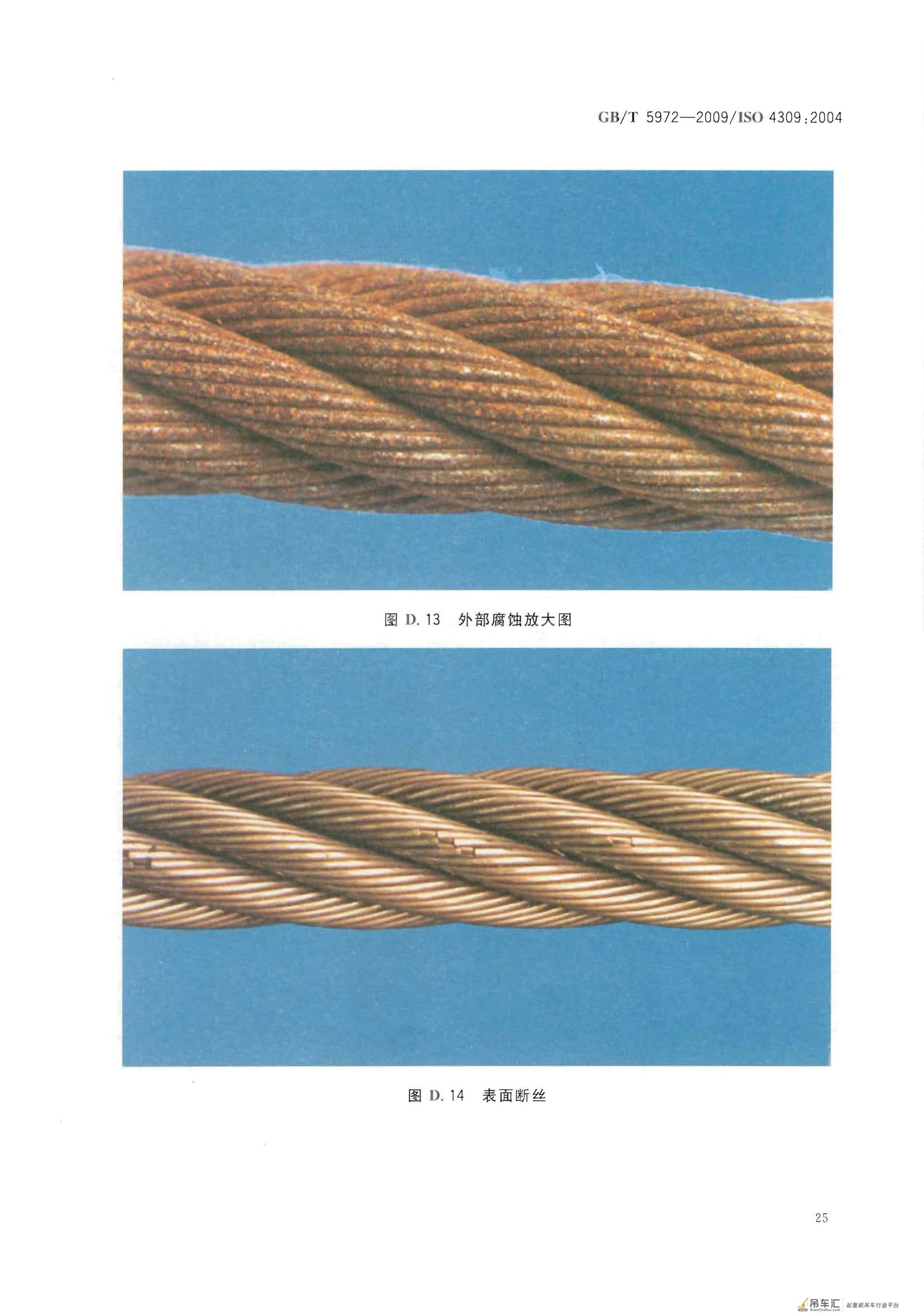GB 5972-2009起重机钢丝绳保养、维护、安装、检验和报废