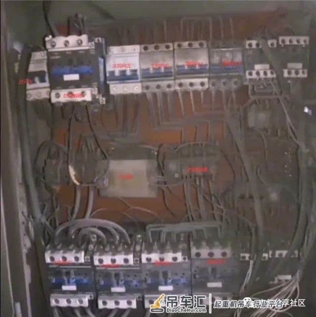 龙门吊主钩副钩控制,上升接触器故障,零基础电工一看就懂