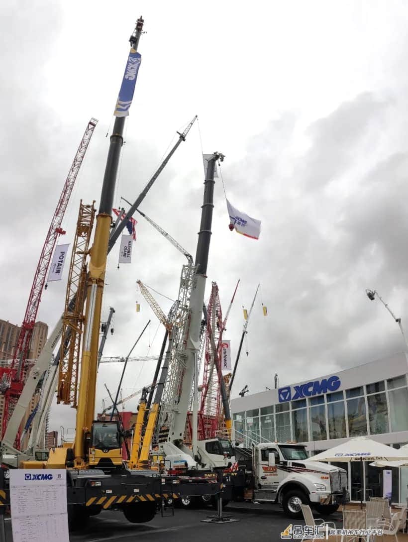 2020 ConExpo | 徐工起重持续加码,北美市场轰出“推背感”