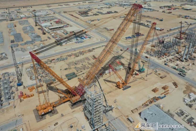 “国之重器”4000吨履带起重机征战海外 正式亮相第二站–阿曼