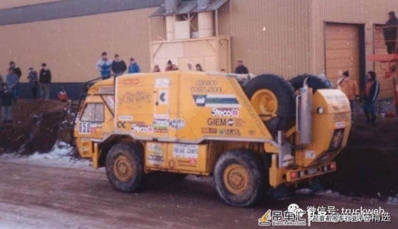 全地形吊车底盘改装拉力赛车？1986年达喀尔拉力赛卡车组的怪物