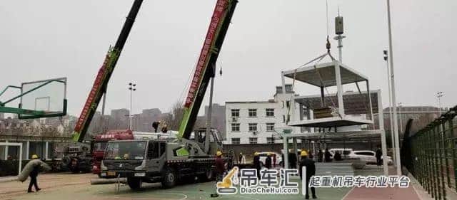 全力以赴!中联重科起重机奋战全国各地“小汤山”建设一线